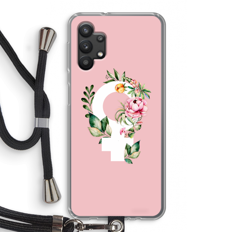 Venus: Samsung Galaxy A32 5G Transparant Hoesje met koord
