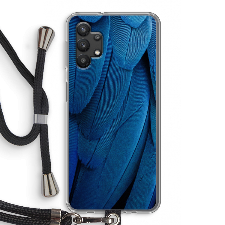 Pauw: Samsung Galaxy A32 5G Transparant Hoesje met koord