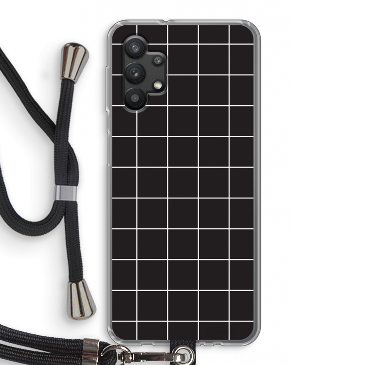Rooster 2: Samsung Galaxy A32 5G Transparant Hoesje met koord