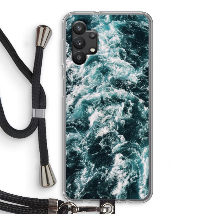 Zee golf: Samsung Galaxy A32 5G Transparant Hoesje met koord