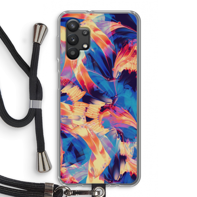 Tuesday Night: Samsung Galaxy A32 5G Transparant Hoesje met koord