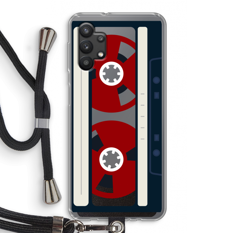 Here's your tape: Samsung Galaxy A32 5G Transparant Hoesje met koord