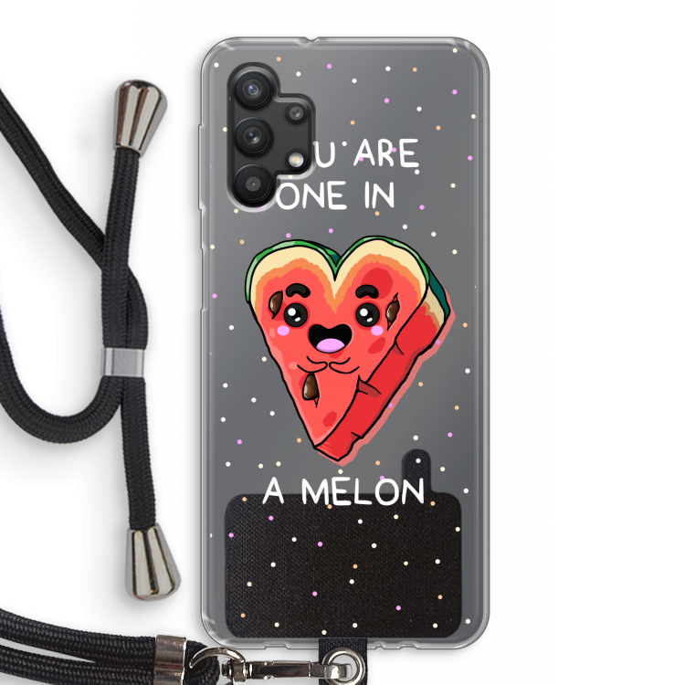One In A Melon: Samsung Galaxy A32 5G Transparant Hoesje met koord