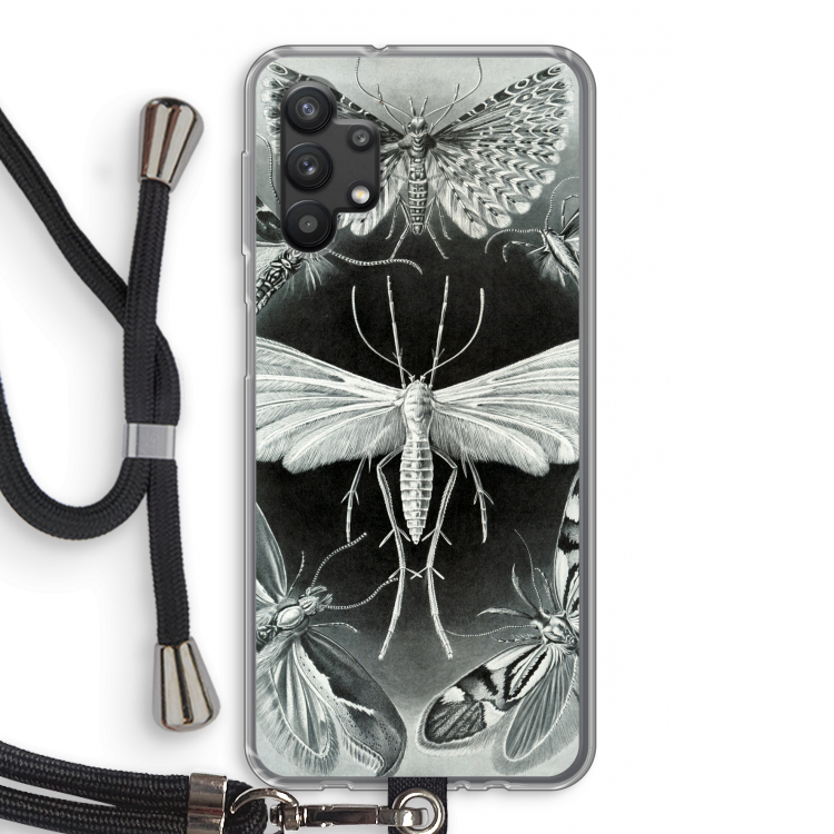 Haeckel Tineida: Samsung Galaxy A32 5G Transparant Hoesje met koord