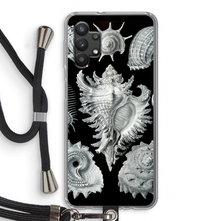 Haeckel Prosobranchia: Samsung Galaxy A32 5G Transparant Hoesje met koord