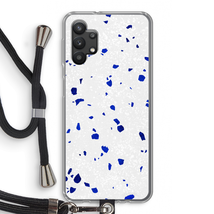 Terrazzo N°5: Samsung Galaxy A32 5G Transparant Hoesje met koord