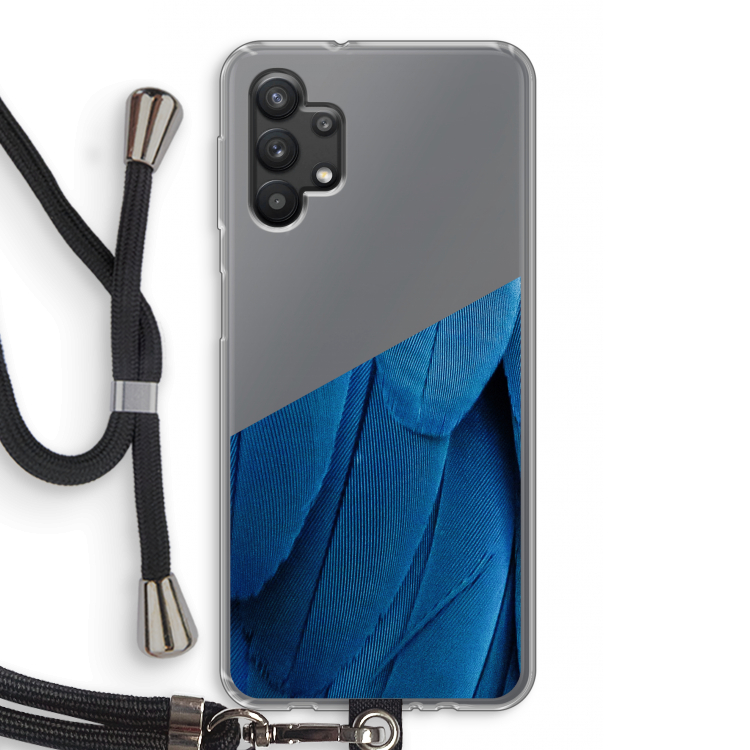 Pauw: Samsung Galaxy A32 5G Transparant Hoesje met koord