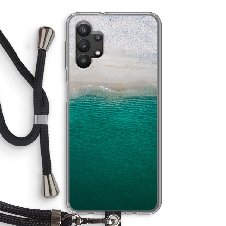 Stranded: Samsung Galaxy A32 5G Transparant Hoesje met koord