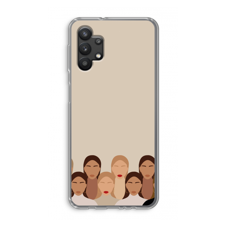 Girls girls girls: Samsung Galaxy A32 5G Transparant Hoesje