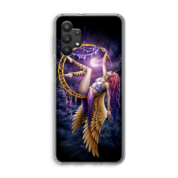 Aerial Angel: Samsung Galaxy A32 5G Transparant Hoesje