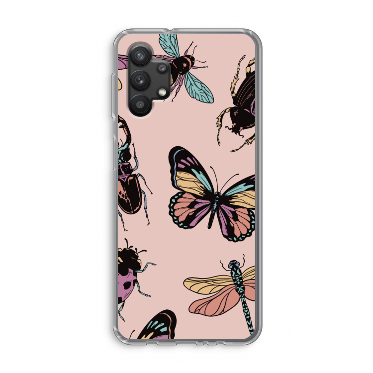 Tiny Bugs: Samsung Galaxy A32 5G Transparant Hoesje