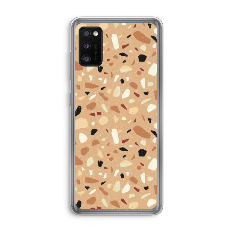 Terrazzo N°17: Samsung Galaxy A41 Transparant Hoesje