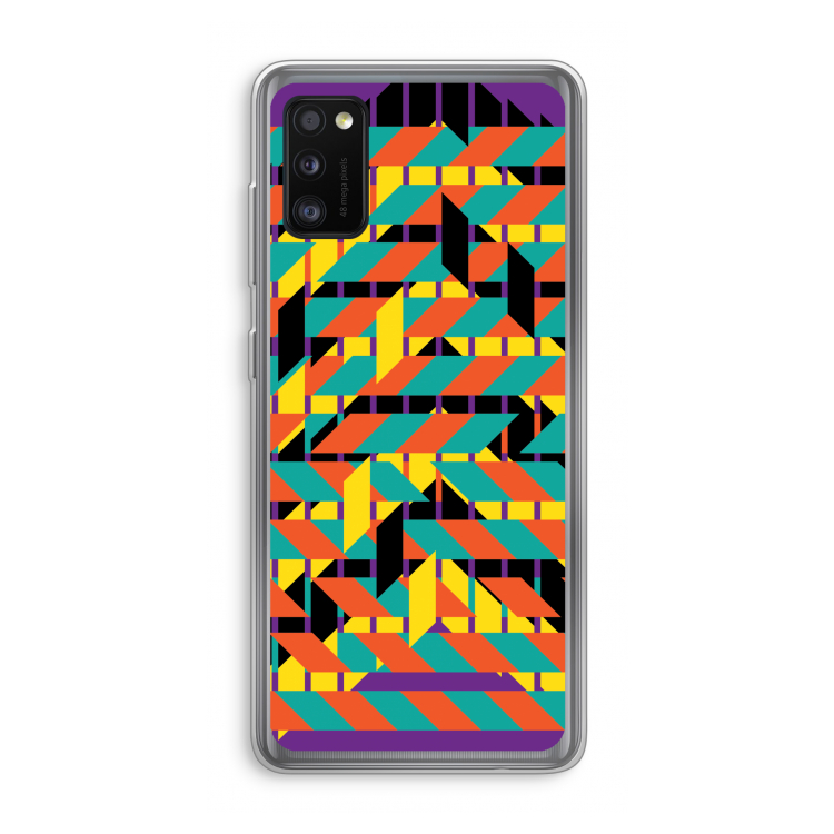 Skew Bee 2: Samsung Galaxy A41 Transparant Hoesje