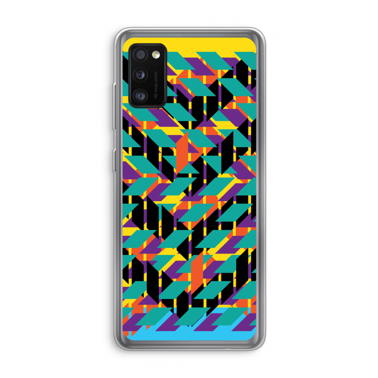 Skew Bee 1: Samsung Galaxy A41 Transparant Hoesje
