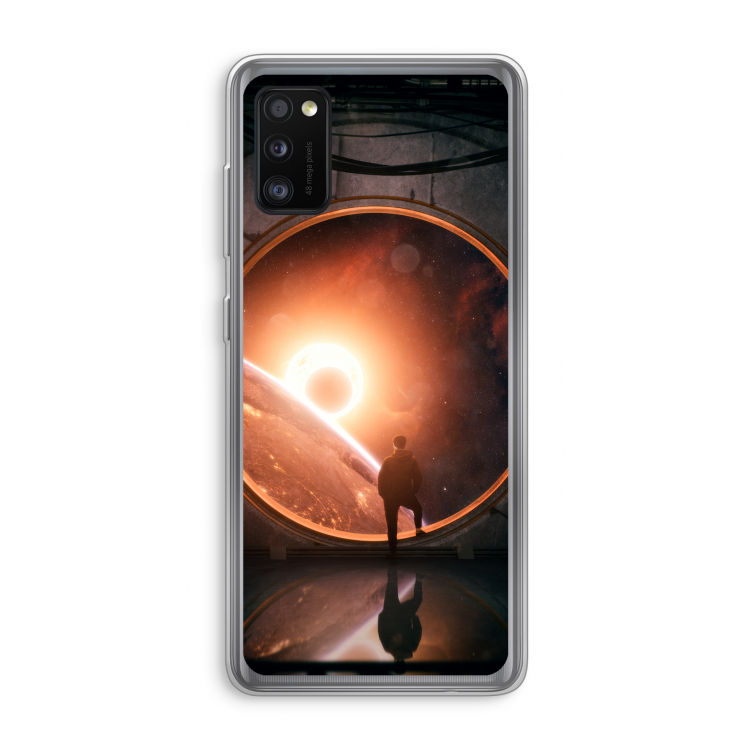 Ephemeral: Samsung Galaxy A41 Transparant Hoesje