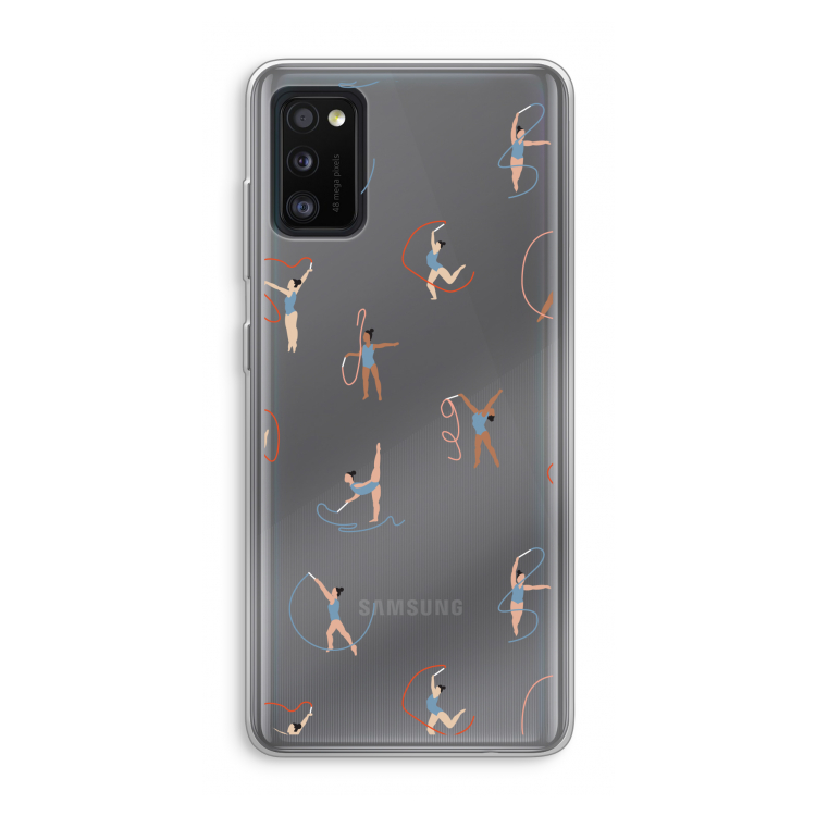 Dancing #3: Samsung Galaxy A41 Transparant Hoesje