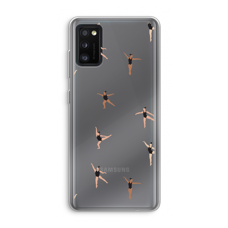 Dancing #1: Samsung Galaxy A41 Transparant Hoesje