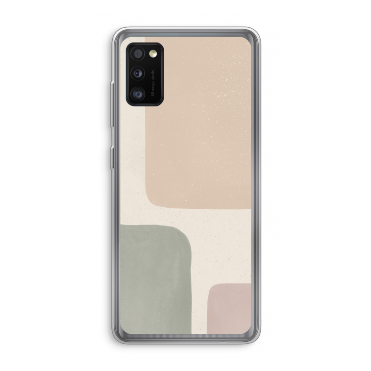 Geo #7: Samsung Galaxy A41 Transparant Hoesje