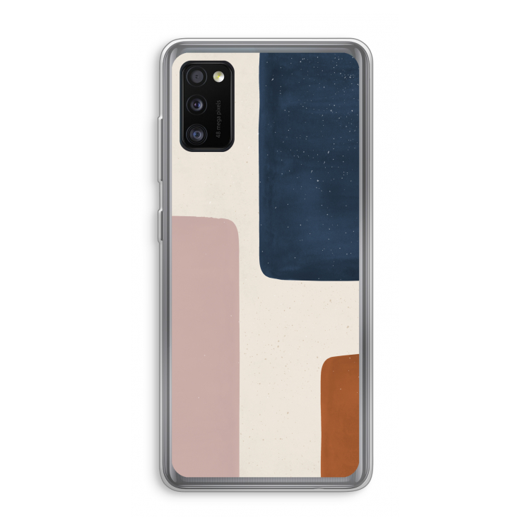 Geo #5: Samsung Galaxy A41 Transparant Hoesje