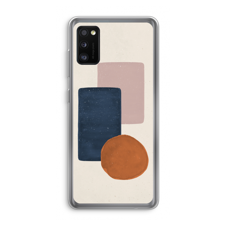 Geo #3: Samsung Galaxy A41 Transparant Hoesje