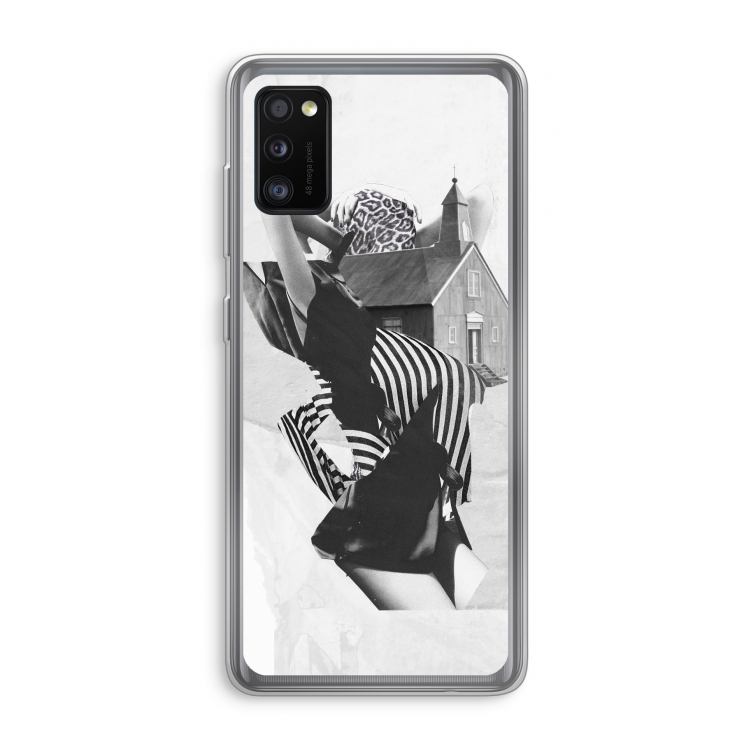 House: Samsung Galaxy A41 Transparant Hoesje