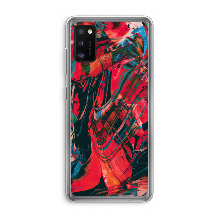 Endless Descent: Samsung Galaxy A41 Transparant Hoesje