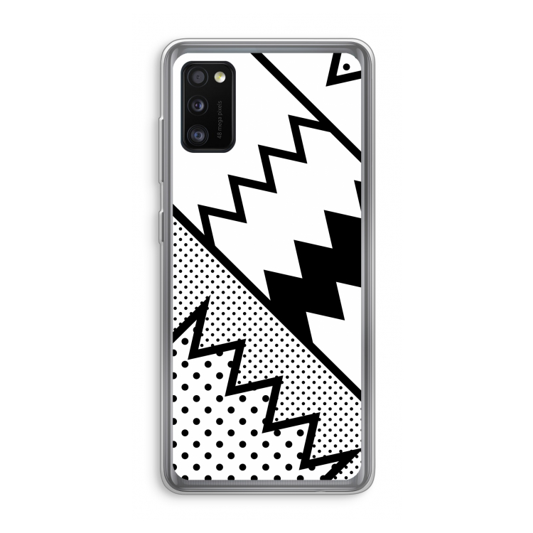 Pop Art #5: Samsung Galaxy A41 Transparant Hoesje