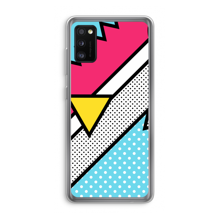 Pop Art #3: Samsung Galaxy A41 Transparant Hoesje