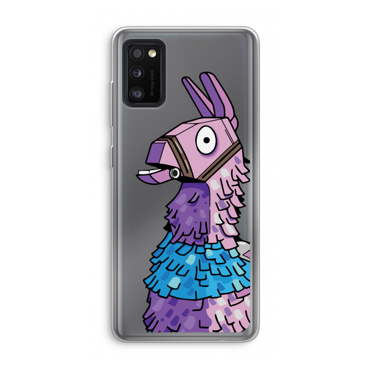 Lama: Samsung Galaxy A41 Transparant Hoesje