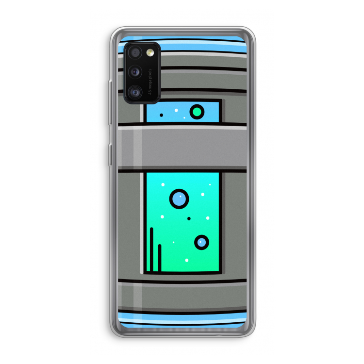 Chug Bottle: Samsung Galaxy A41 Transparant Hoesje