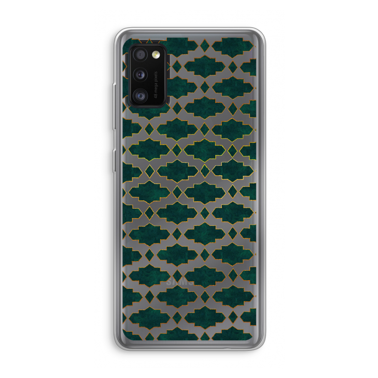 Moroccan tiles: Samsung Galaxy A41 Transparant Hoesje