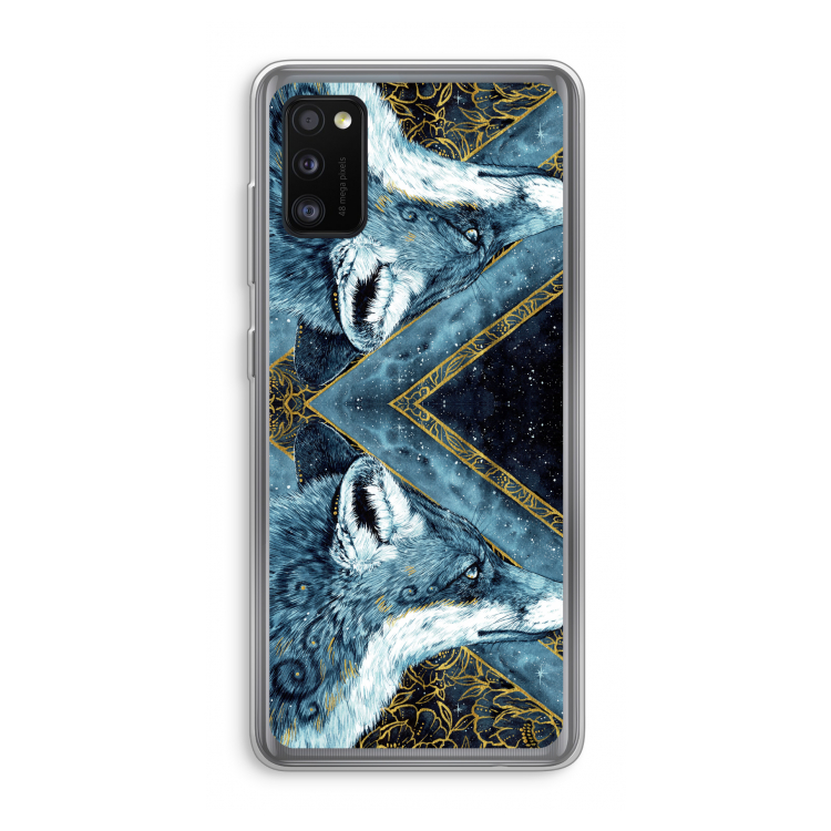 Golden Fox: Samsung Galaxy A41 Transparant Hoesje