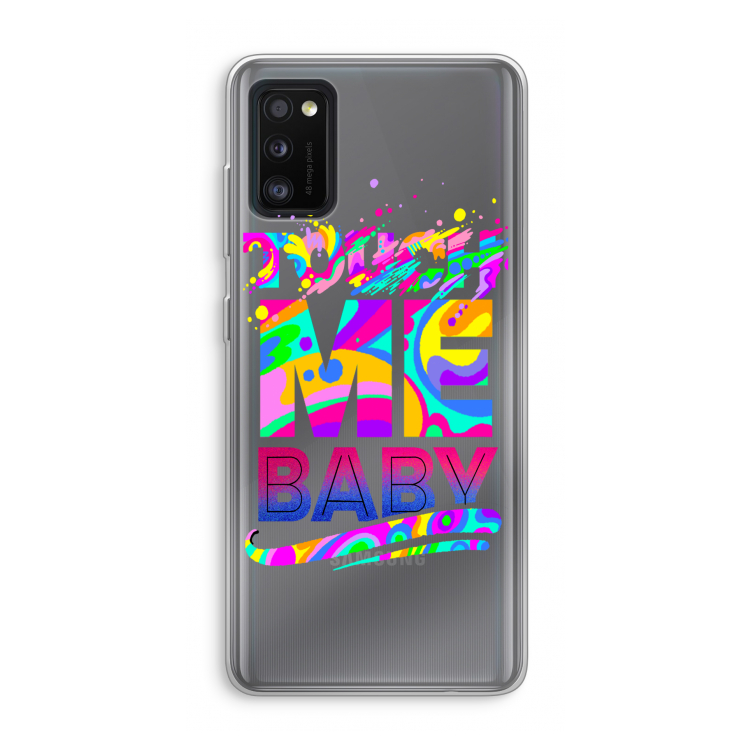 Touch Me: Samsung Galaxy A41 Transparant Hoesje
