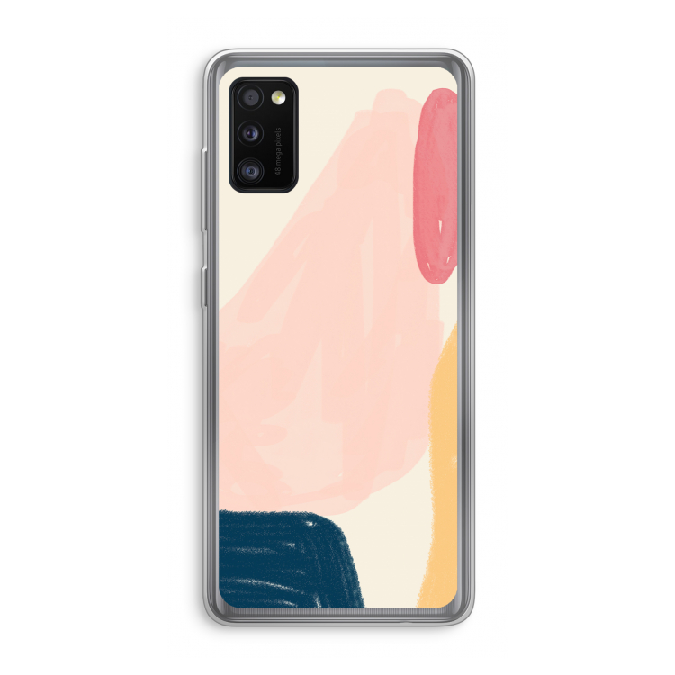 Saturday Flow: Samsung Galaxy A41 Transparant Hoesje