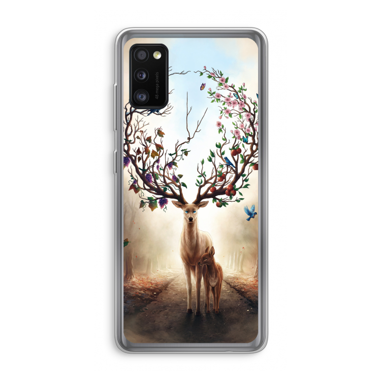 Seasons Change: Samsung Galaxy A41 Transparant Hoesje