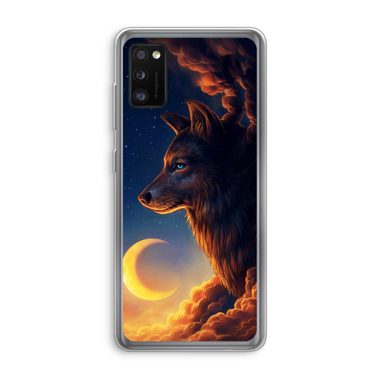 Night Guardian: Samsung Galaxy A41 Transparant Hoesje