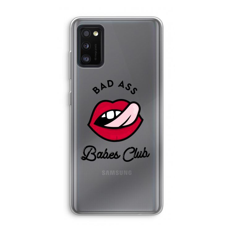 Badass Babes Club: Samsung Galaxy A41 Transparant Hoesje