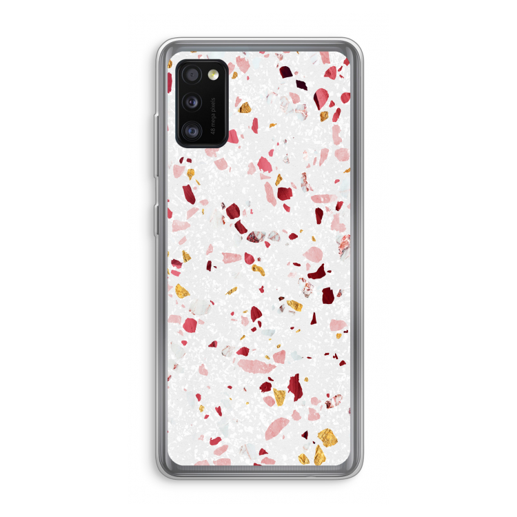 Terrazzo N°9: Samsung Galaxy A41 Transparant Hoesje
