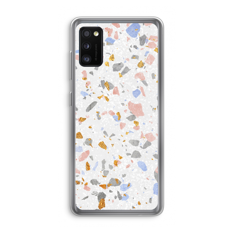 Terrazzo N°8: Samsung Galaxy A41 Transparant Hoesje
