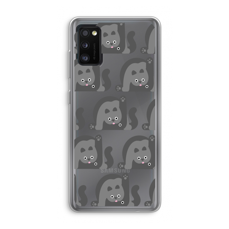 Cats: Samsung Galaxy A41 Transparant Hoesje
