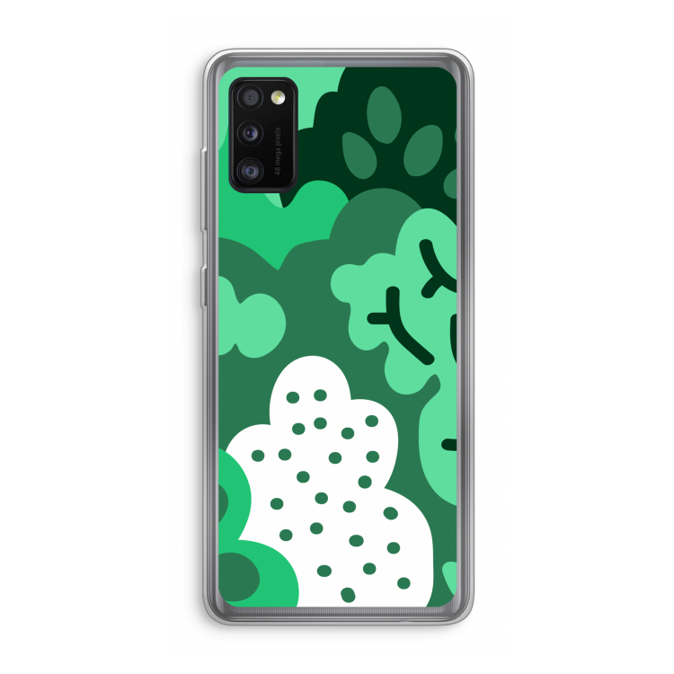 Bushes: Samsung Galaxy A41 Transparant Hoesje