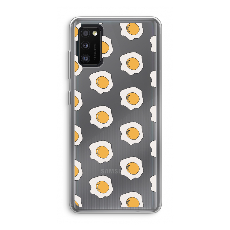 Bacon to my eggs #1: Samsung Galaxy A41 Transparant Hoesje