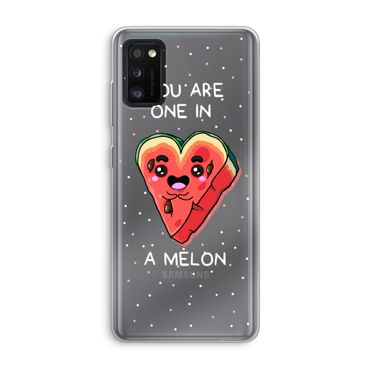 One In A Melon: Samsung Galaxy A41 Transparant Hoesje