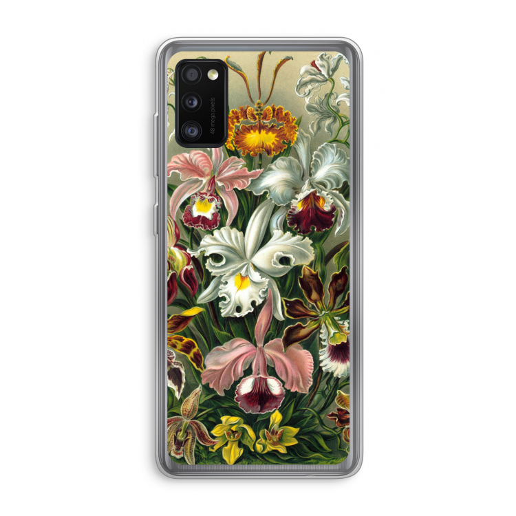 Haeckel Orchidae: Samsung Galaxy A41 Transparant Hoesje