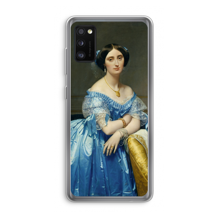 Eleonore: Samsung Galaxy A41 Transparant Hoesje