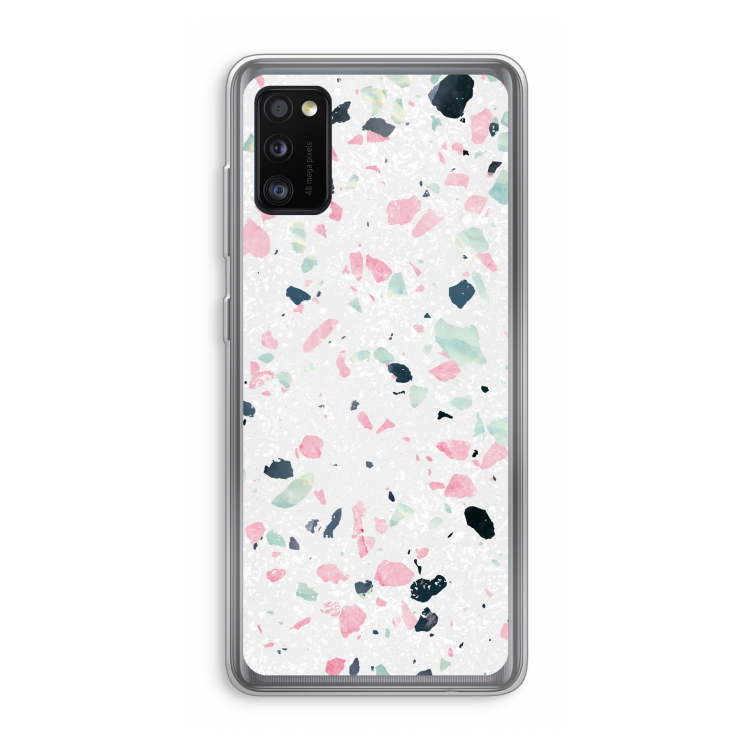 Terrazzo N°3: Samsung Galaxy A41 Transparant Hoesje