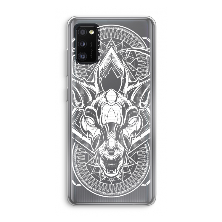 Oh Deer: Samsung Galaxy A41 Transparant Hoesje