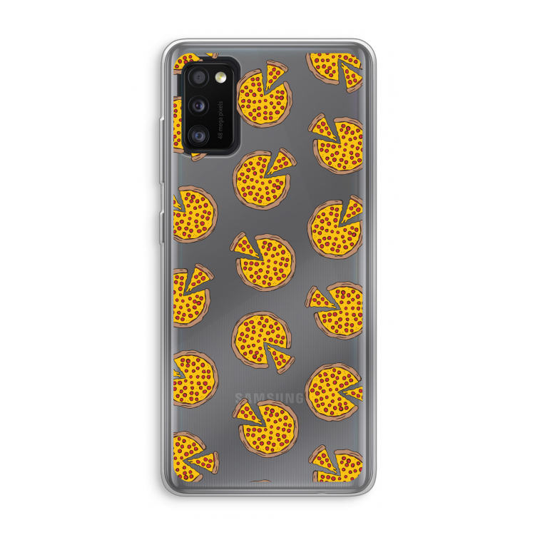 You Had Me At Pizza: Samsung Galaxy A41 Transparant Hoesje