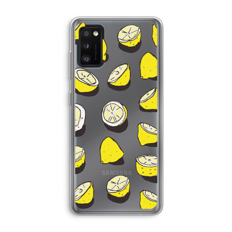 When Life Gives You Lemons...: Samsung Galaxy A41 Transparant Hoesje