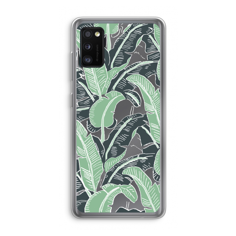 This Sh*t Is Bananas: Samsung Galaxy A41 Transparant Hoesje